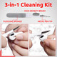 White Earbuds Cleaning Pen for AirPods, Earphones, Headphones & Mobile Devices